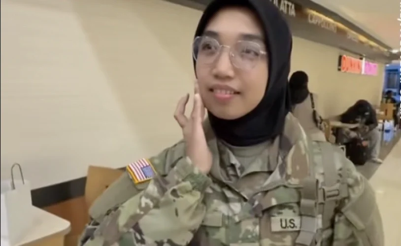 Sosok Kezia Syifa yang Viral Menjadi Tentara Amerika Serikat