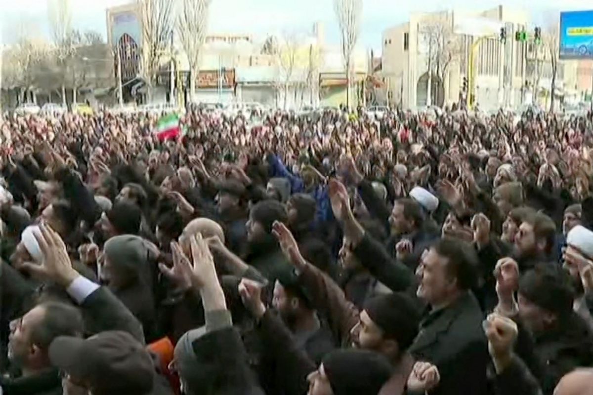 Protes Iran Tewaskan 648 Demonstran dan 109 Aparat Keamanan