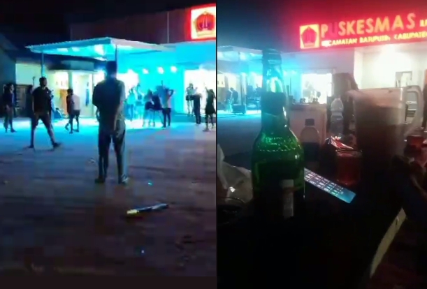 Sambut Tahun Baru Puskesmas di Kolaka Utara jadi Lokasi Pesta Miras