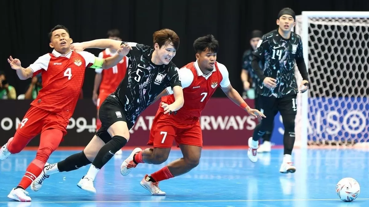 Timnas Futsal Indonesia Menang Telak 5-0 Lawan Timnas Futsal Korea Selatan