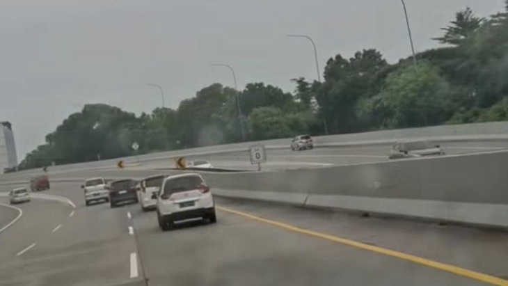 Viral Avanza Nekat lawan arah di Tol Bandara Soetta