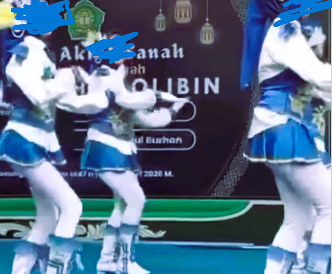 Viral Drumband Berpakaian Seksi Joget di Panggung Wisuda Madrasah di Demak