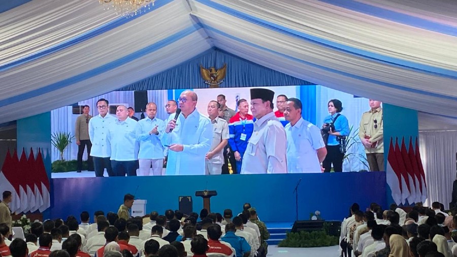 Prabowo Resmikan 13 Proyek Hilirisasi di Cilacap