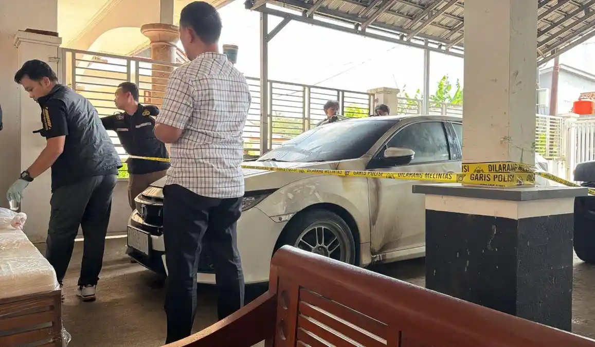 Pelaku Pembakar Mobil Kades Hoho Alkaf Ditangkap