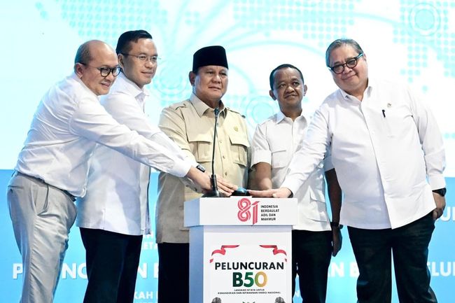 Resmi! Presiden Prabowo Luncurkan Biodiesel B50