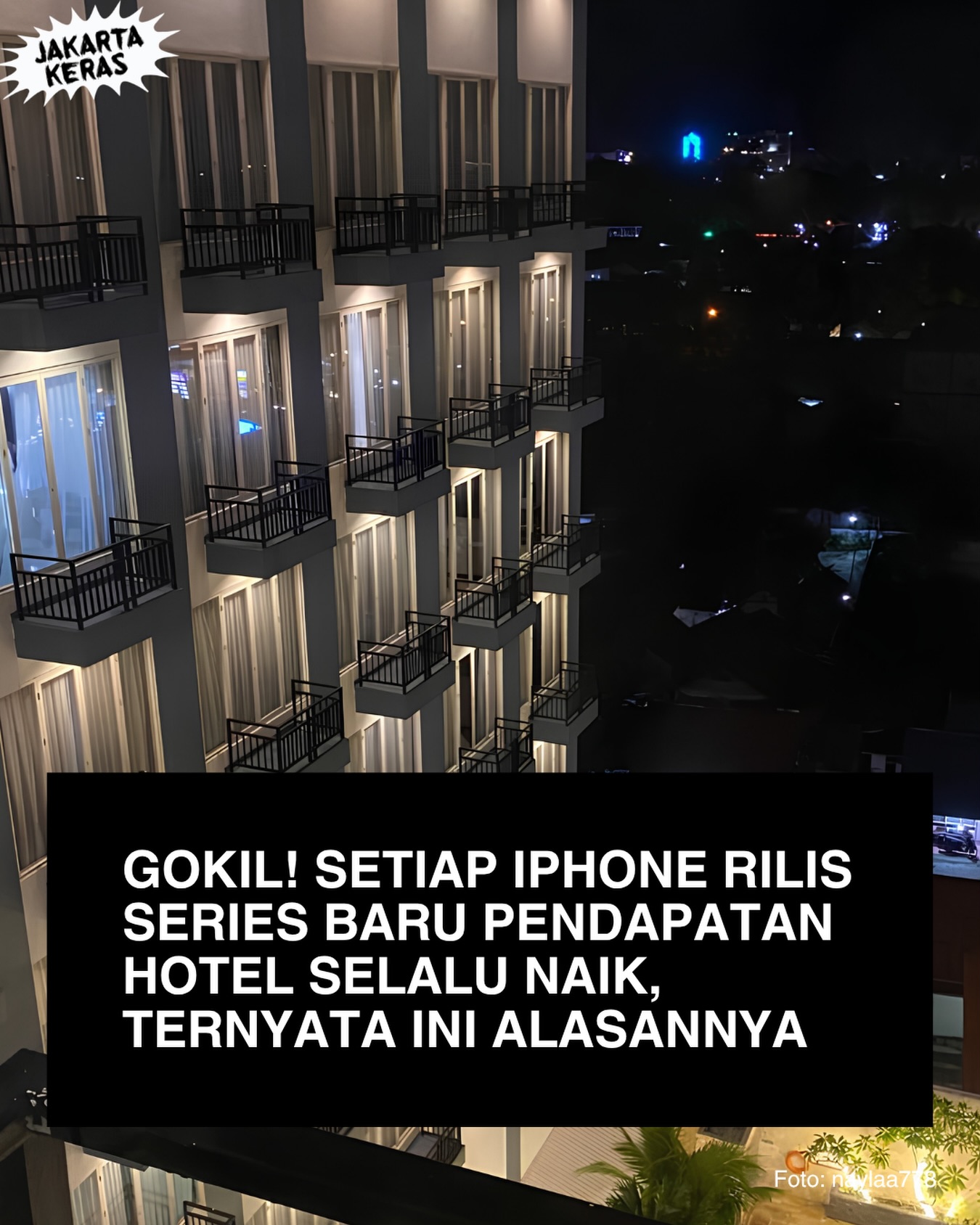 Setiap IPhone Rilis Series Baru Tingkat Hunian Hotel Selalu Naik