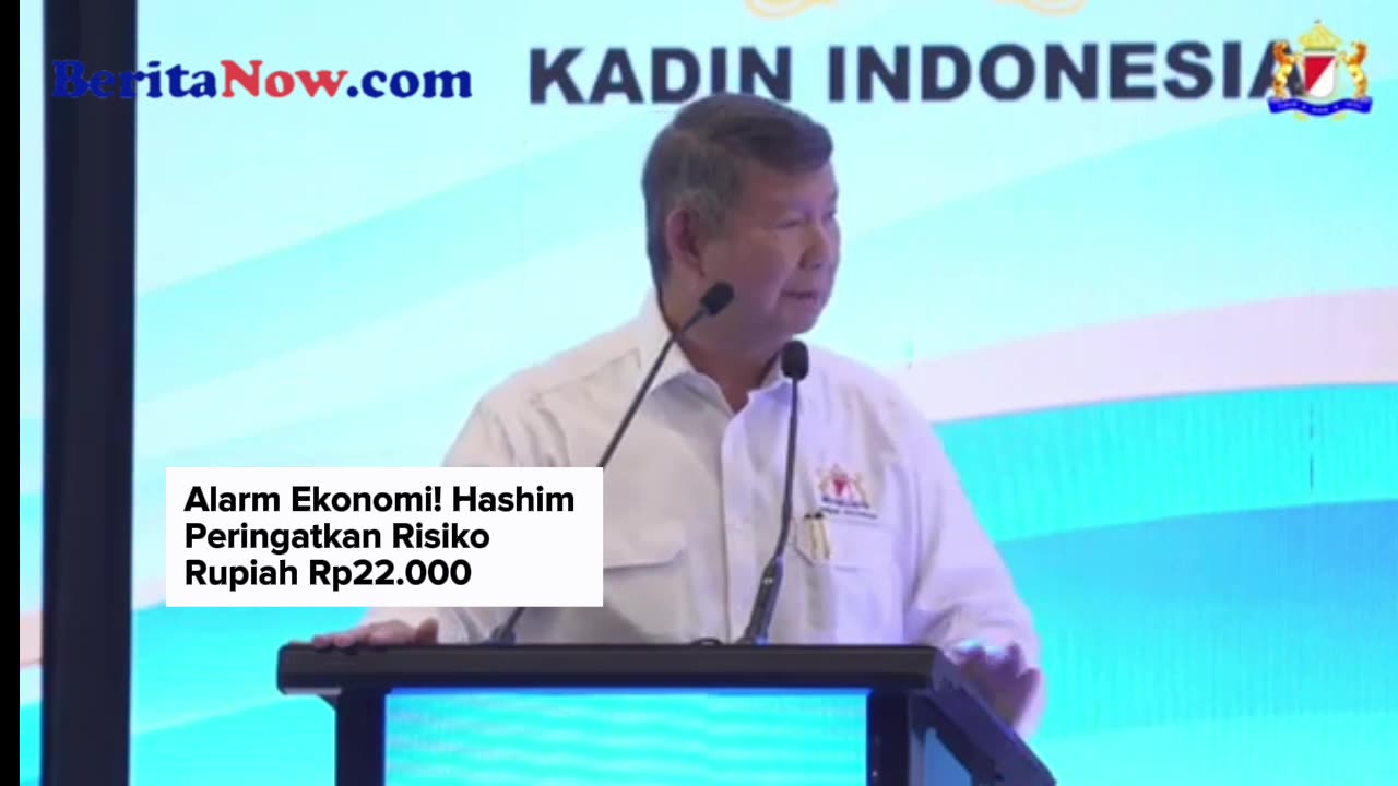 Alarm Ekonomi! Hashim Peringatkan Risiko Rupiah Rp22.000
