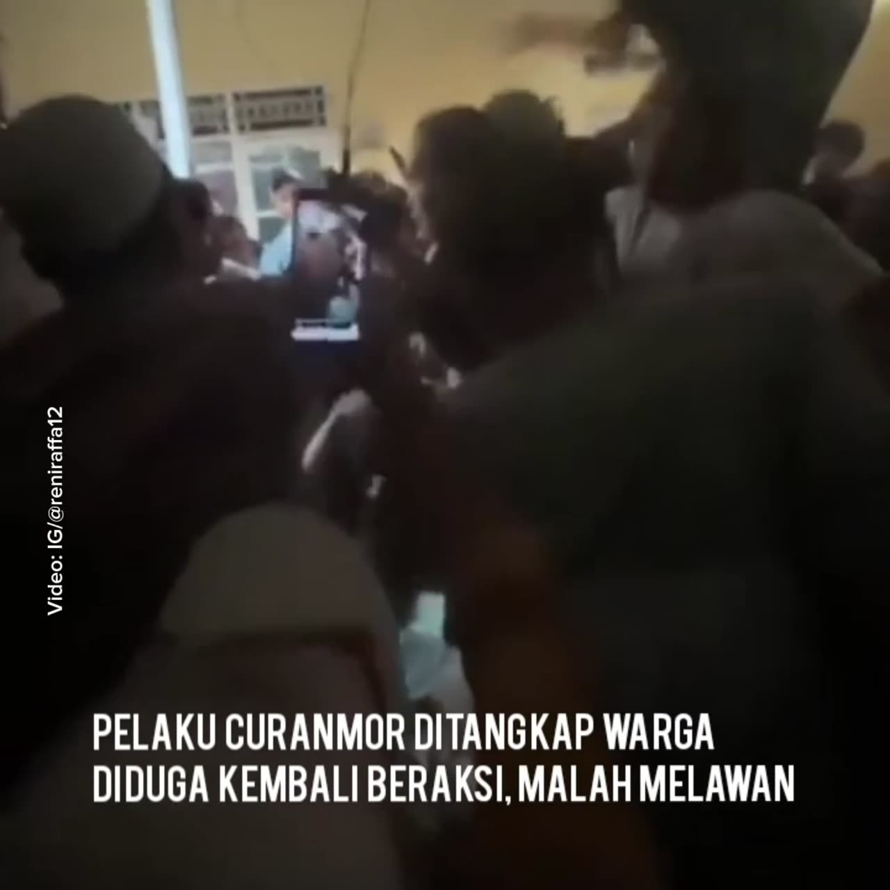 FLASHNEWS — Pelaku Curanmor Ditangkap Massa Saat Beraksi Lagi di Kampung Rambutan