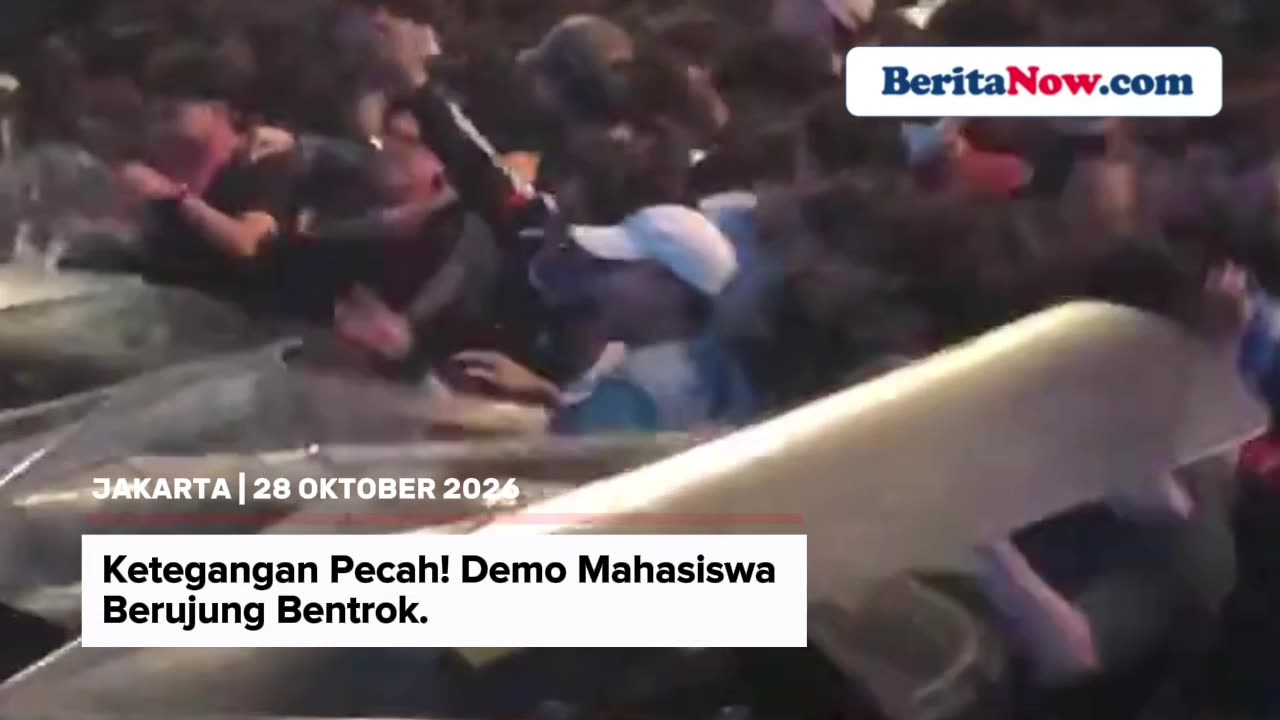 Demo Mahasiswa Bundaran HI Memanas, Situasi Mulai Kondusif