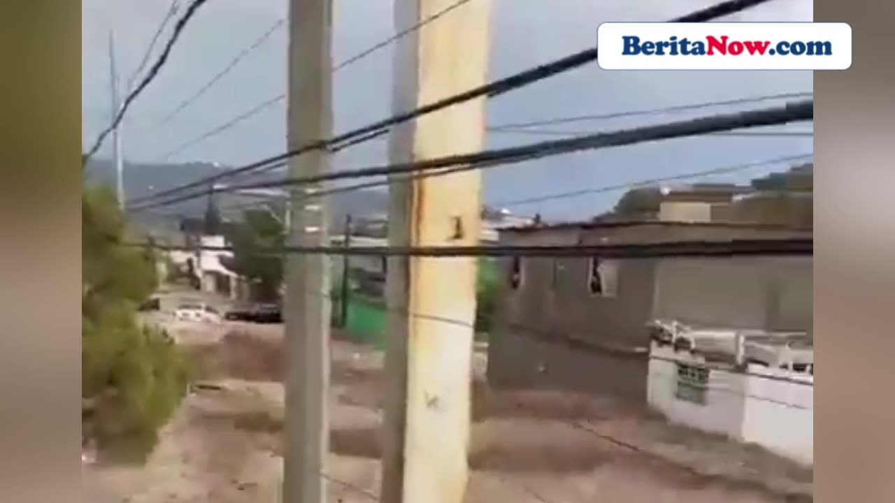 Banjir Ciudad Juárez Kembali Menerjang, Puluhan Kendaraan Rusak