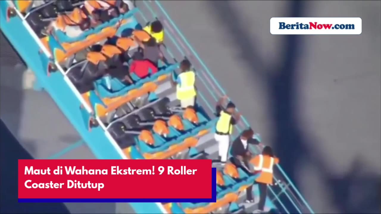 Kecelakaan Roller Coaster di AS Tewaskan Pria, 9 Wahana Diperiksa