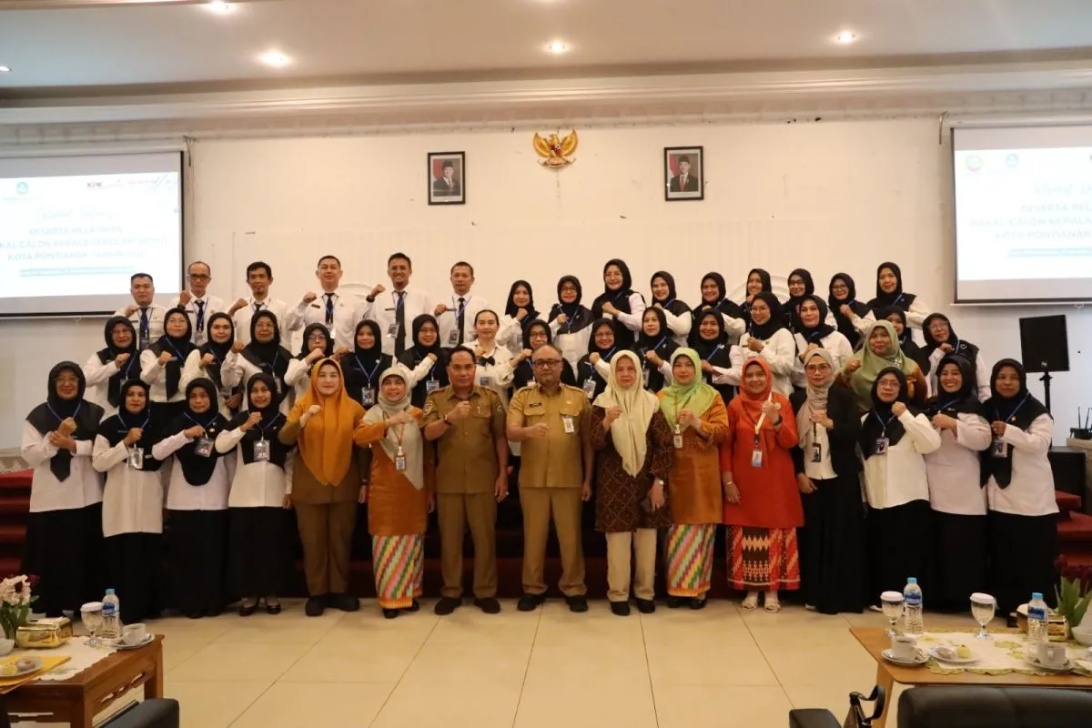 80 Calon Kepala Sekolah Pontianak 2026 Jalani Pelatihan