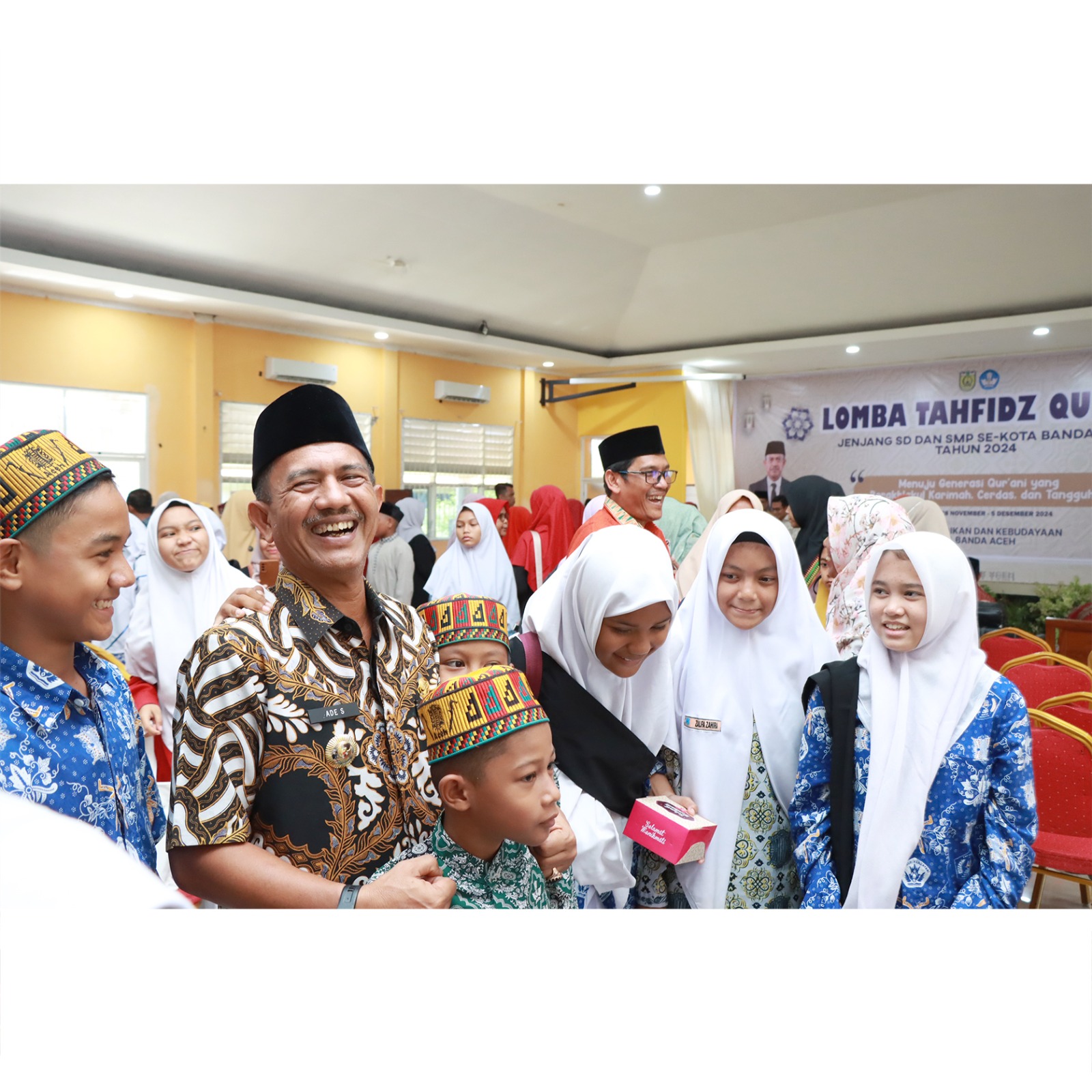 Lomba Tahfidz Qur’an SD dan SMP Resmi Dibuka Pj Wali Kota Banda Aceh