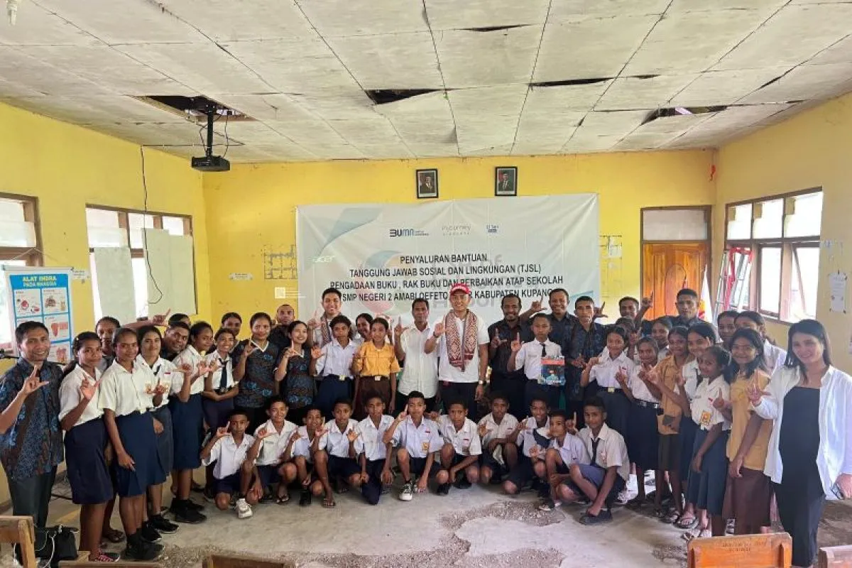 Pendidikan di Pedalaman NTT Terbantu dengan Program AP InJourney