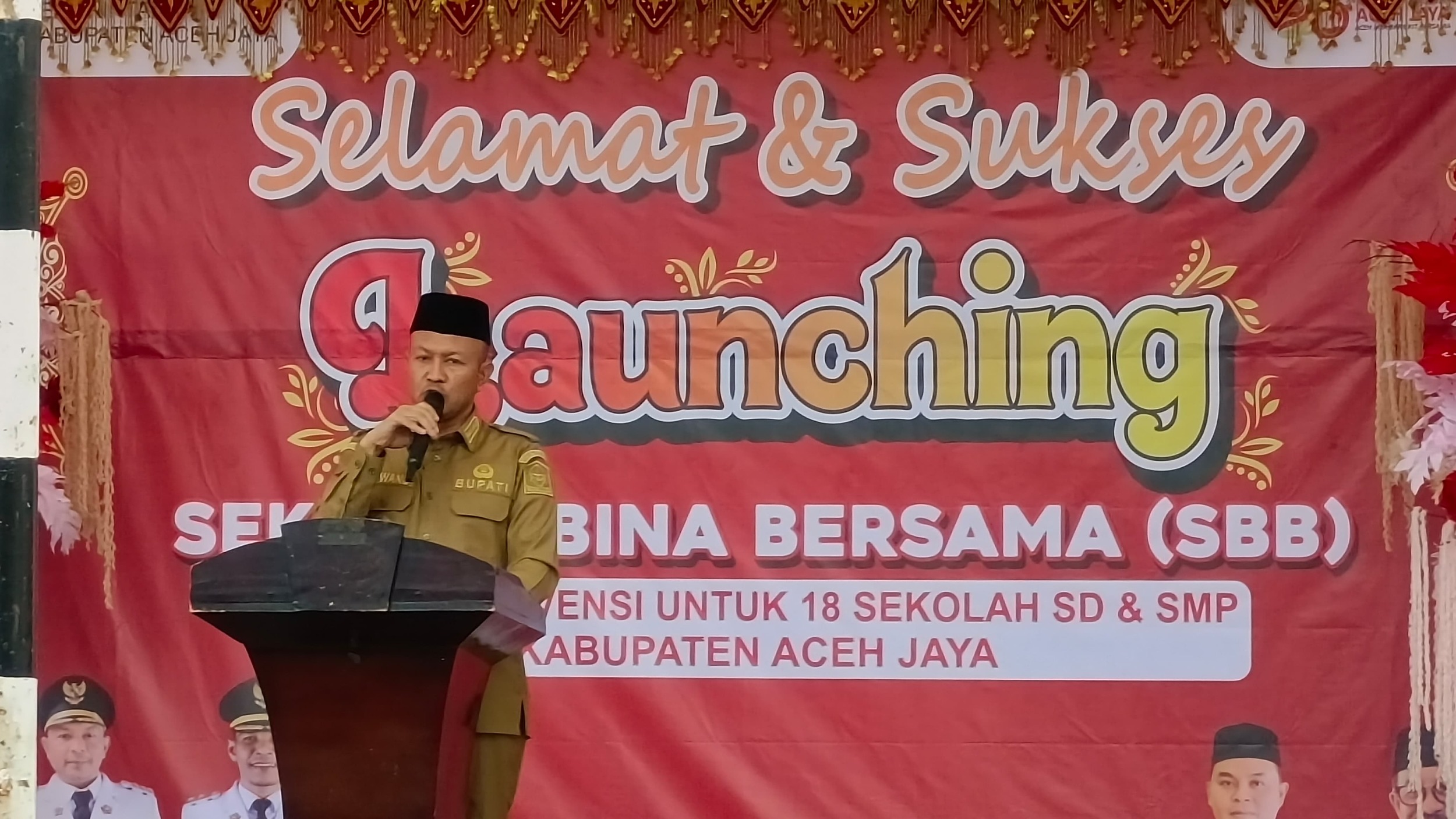Sekolah Unggul SD dan SMP di Aceh Jaya Diresmikan, Ini Harapan Bupati
