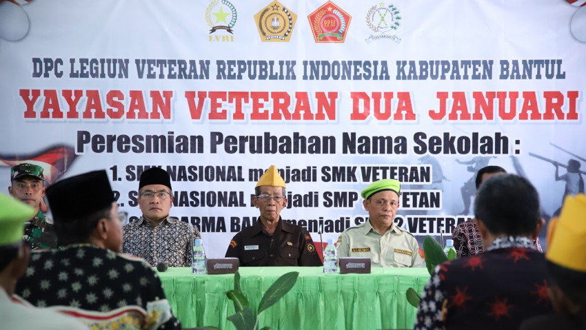 Tiga Sekolah di Bantul Berganti Nama, Ini Alasan Perubahannya