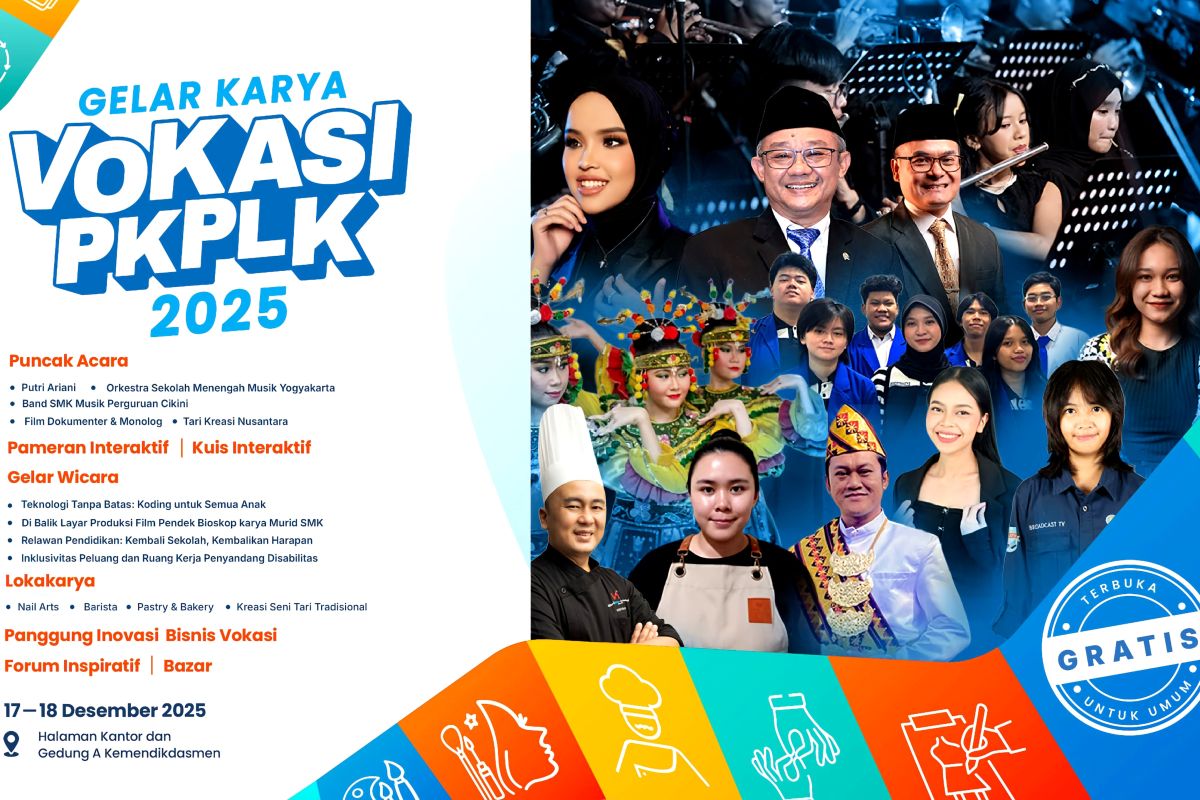 Kemendikdasmen Tampilkan Hasil Nyata Program PKPLK pada Siswa Vokasi