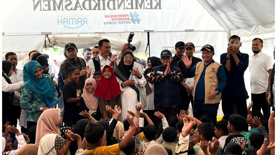 Sekolah Terdampak Banjir Aceh Segera Dibangun, Mendikdasmen Pastikan Percepatan