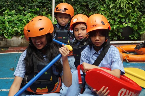 Sekolah Bangun Mandiri Bersama Dompet Dhuafa Tanamkan Mitigasi Bencana Sejak Dini