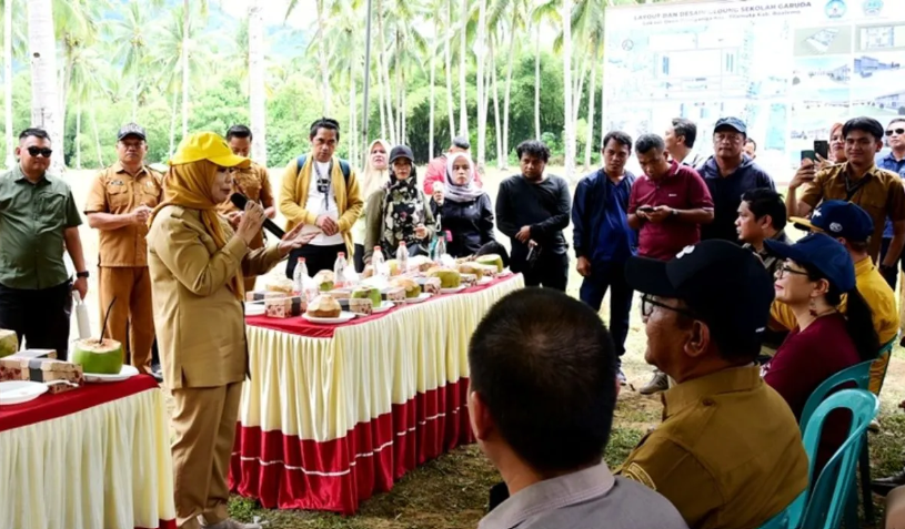 Optimistis Sekolah Garuda Dibangun di Gorontalo, Wagub Idah Syahidah Ajak Semua Pihak Bersinergi