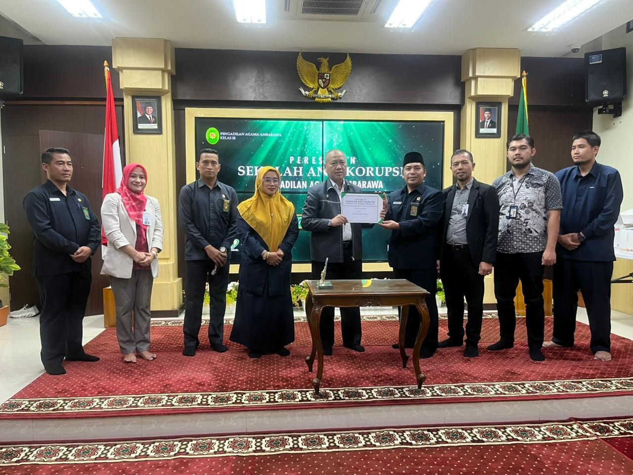 Sekolah Antikorupsi PA Ambarawa Diresmikan, Perkuat Integritas Aparat Peradilan