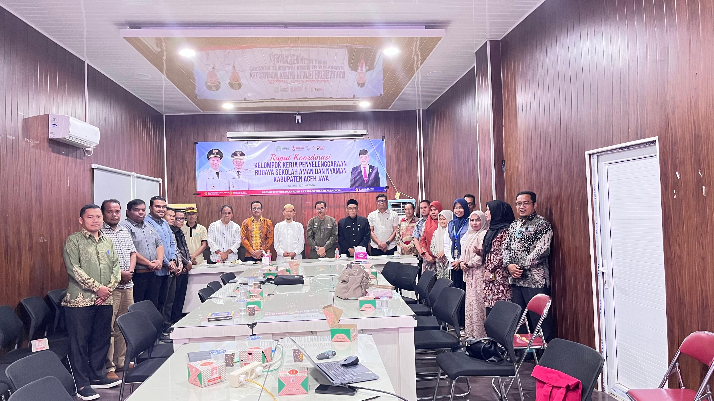 Sekolah Aman dan Nyaman di Aceh Jaya Jadi Fokus Baru, Pemkab Bentuk Pokja Pendidikan