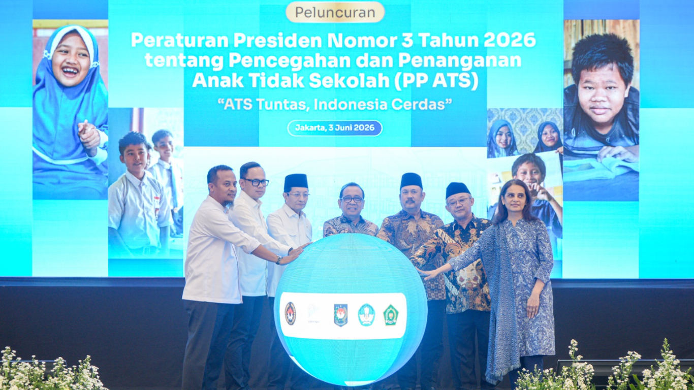 Pemerintah Resmi Luncurkan Perpres Anak Tidak Sekolah untuk Wujudkan Pendidikan Merata dan Berkualitas