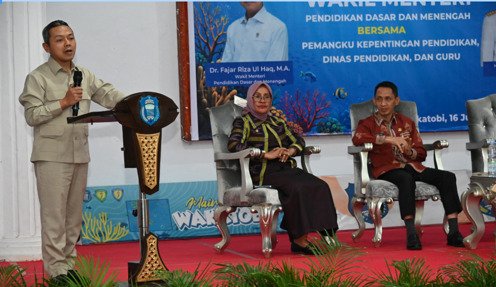 Kemendikdasmen Tanggapi Aspirasi Guru Wakatobi, Dorong Penguatan Muatan Lokal Kelautan dan Tata Kelola Pengawas Sekolah