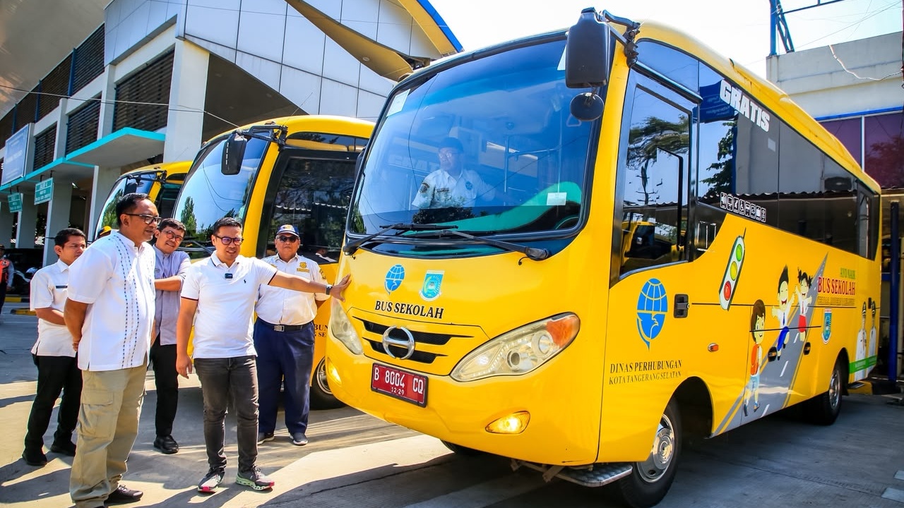 Bus Sekolah Gratis Tangsel Siap Beroperasi, Dukung Mobilitas Siswa yang Aman dan Nyaman