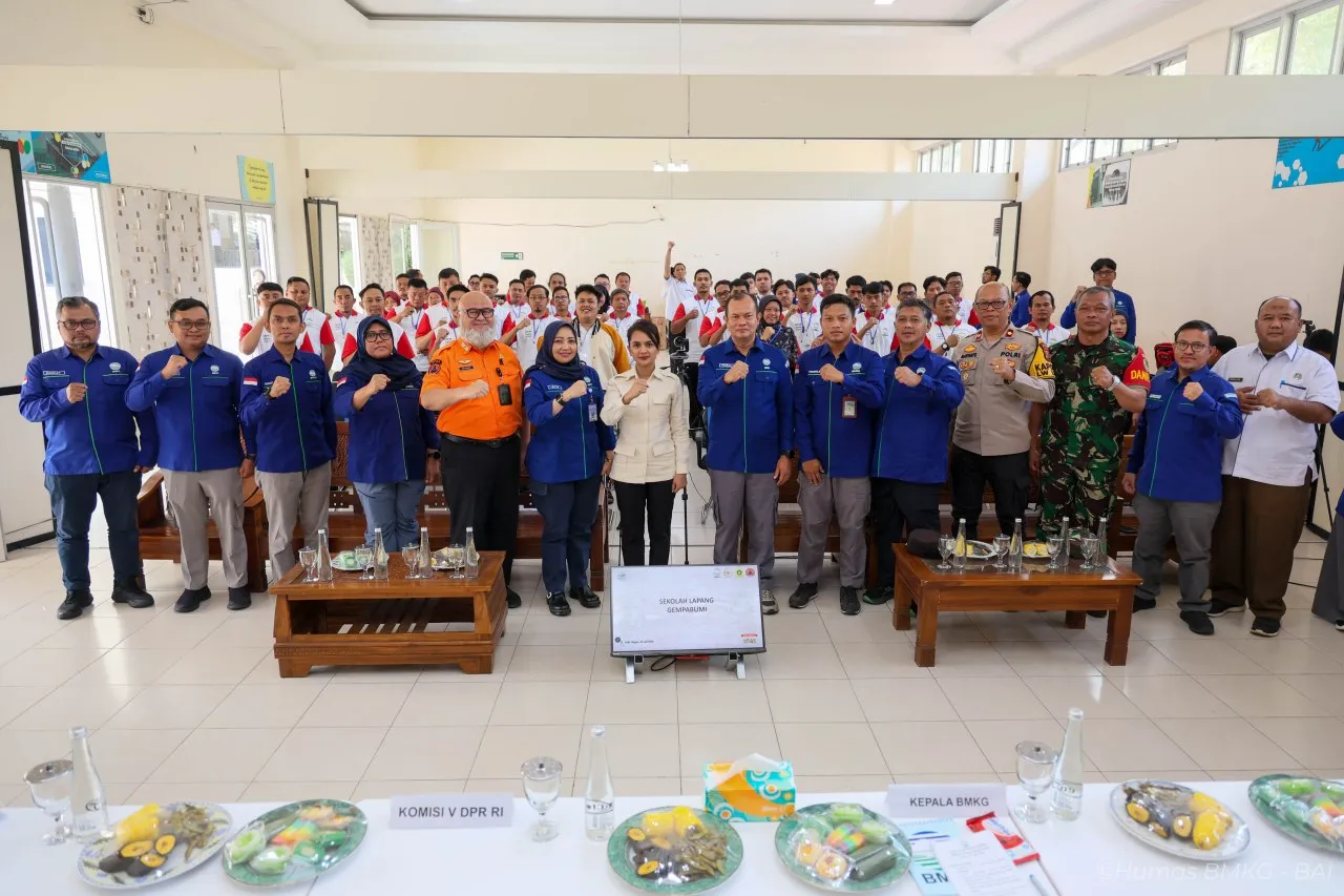 Sekolah Lapang Gempabumi BMKG Jadi Langkah Nyata Tingkatkan Literasi Kebencanaan di Bogor
