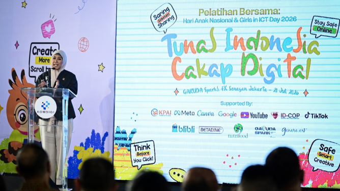 Peringatan Hari Anak Nasional 2026, Menkomdigi Perkuat Literasi Digital melalui Deklarasi Sekolah Cakap Digital