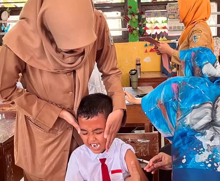 Imunisasi Anak Sekolah Jadi Prioritas, Dinkesda Demak Perkuat Monitoring BIAS 2026