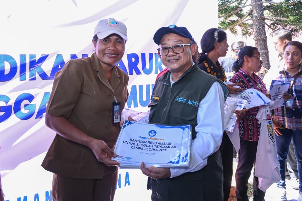 Sekolah Terdampak Gempa NTT Jadi Prioritas Revitalisasi Kemendikdasmen