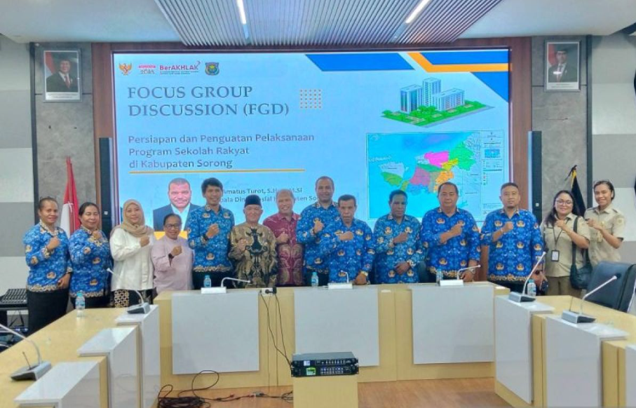 Pemkab Sorong Siapkan 6,75 Hektare Lahan untuk Pembangunan Sekolah Rakyat
