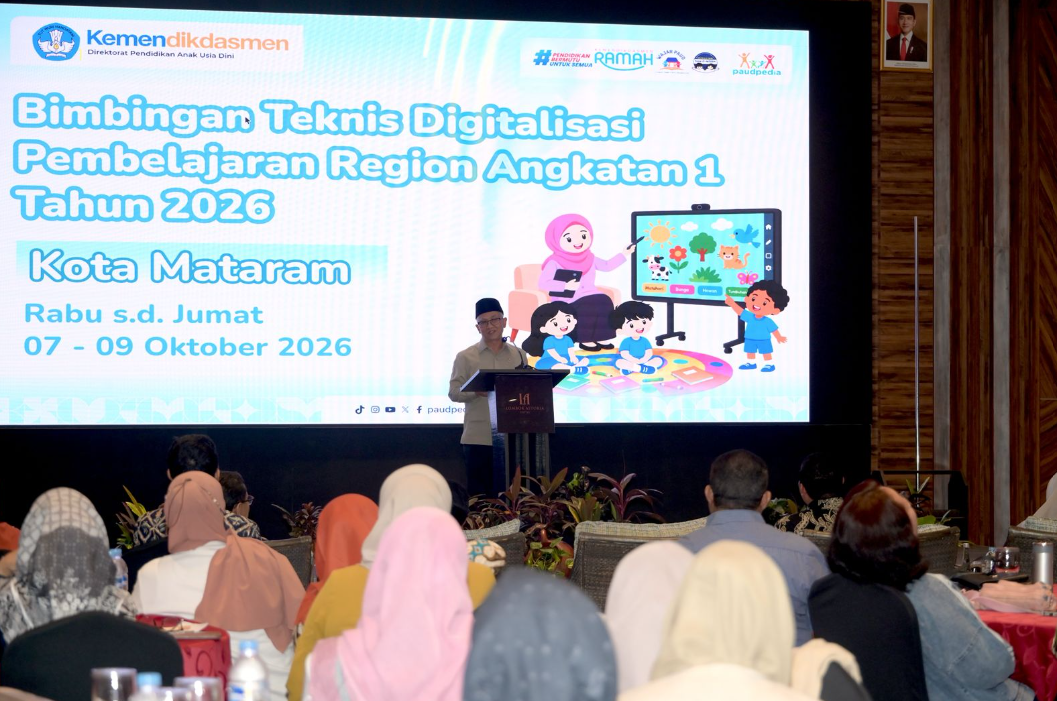 Kemendikdasmen Perkuat Digitalisasi PAUD 2026, Targetkan Penyaluran PID ke 75.974 Satuan Pendidikan