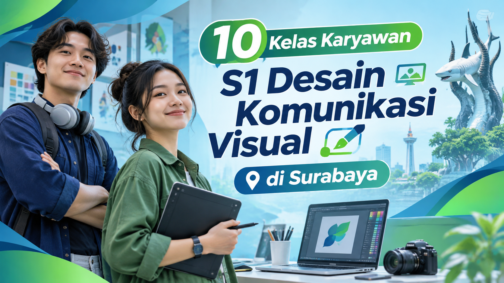 10 Kelas Karyawan S1 Desain Komunikasi Visual di Surabaya