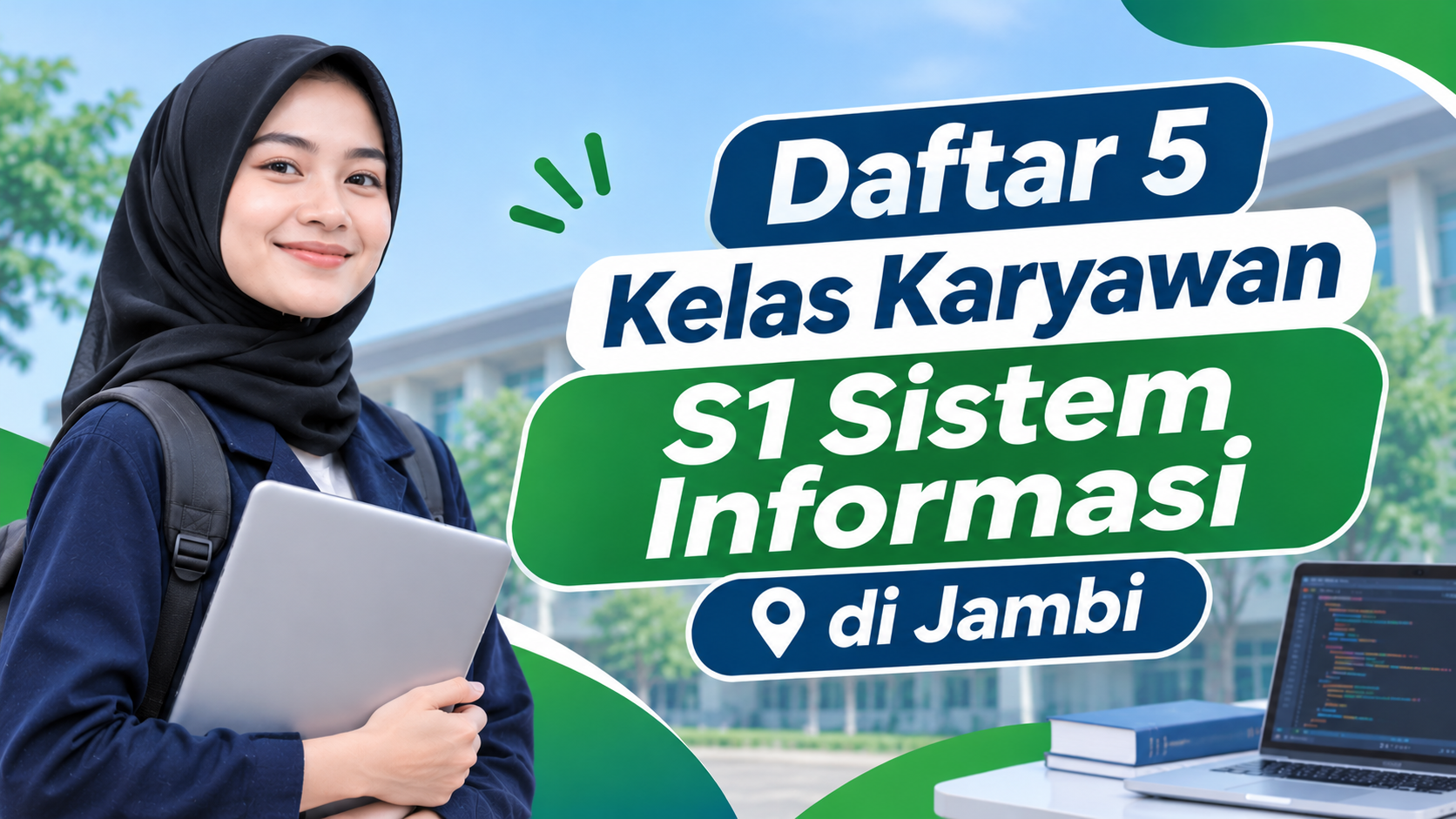 5 Kelas Karyawan S1 Sistem Informasi di Jambi