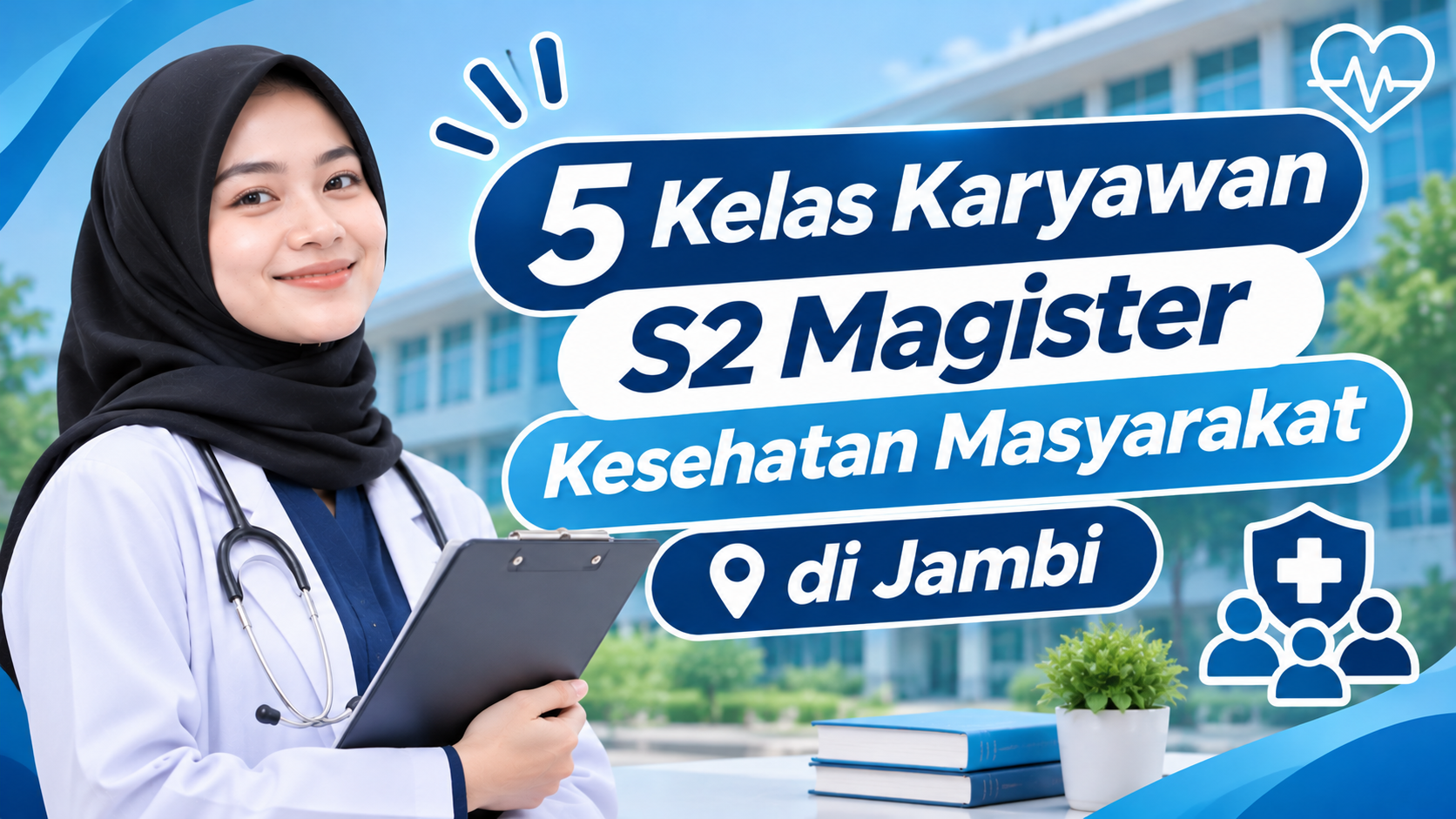 5 Kelas Karyawan S2 Magister Kesehatan Masyarakat di Jambi