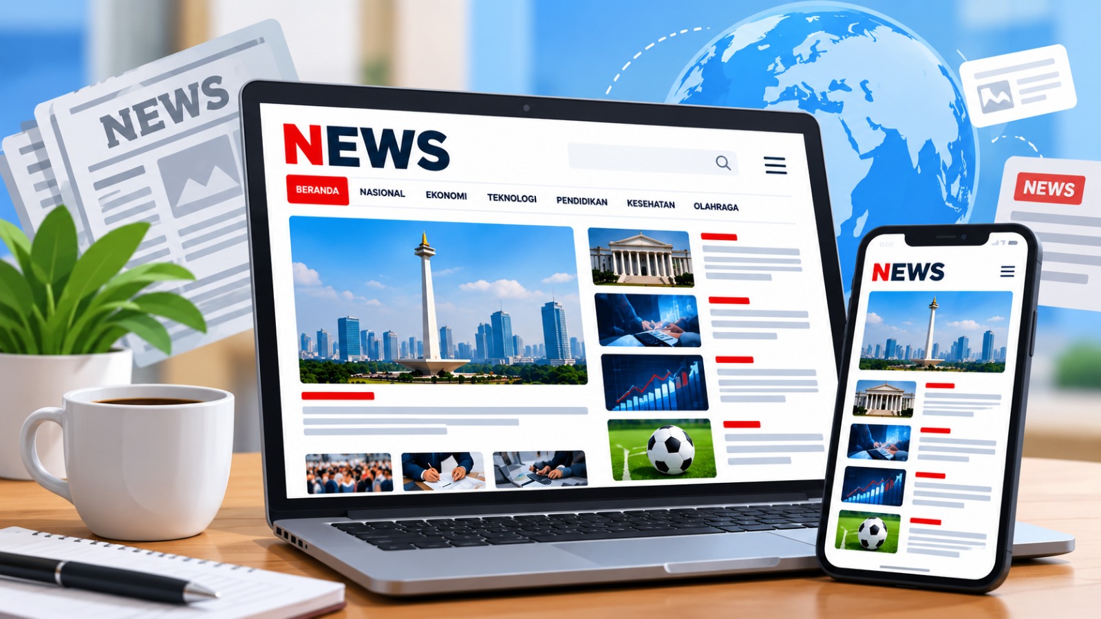 17 Website Berita Terpercaya di Indonesia untuk Mendapatkan Informasi Terkini