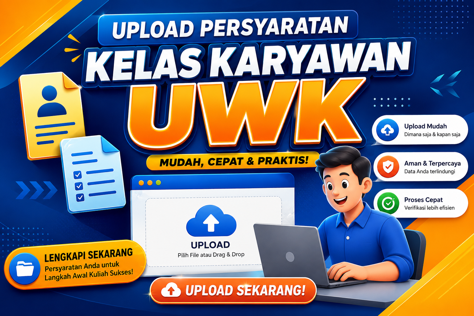 UPLOAD PERSYARATAN PENDAFTARAN