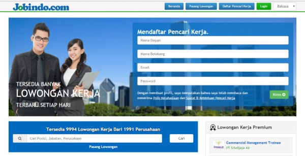 Website Lowongan Kerja Terbaik Dan Terpercaya Saat Ini