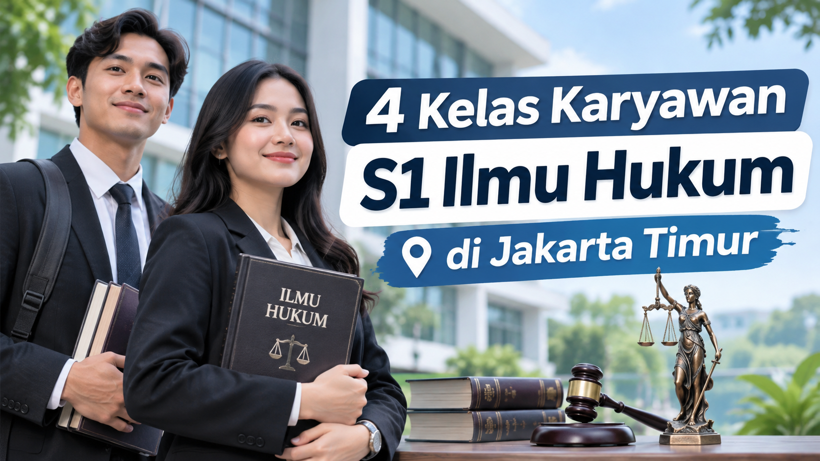 4 Kelas Karyawan S1 Ilmu Hukum di Jakarta Timur