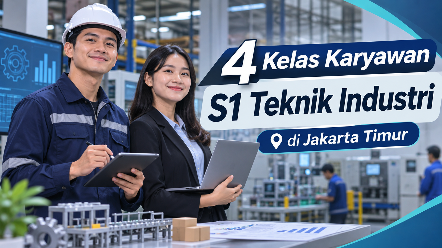 4 Kelas Karyawan S1 Teknik Industri di Jakarta Timur