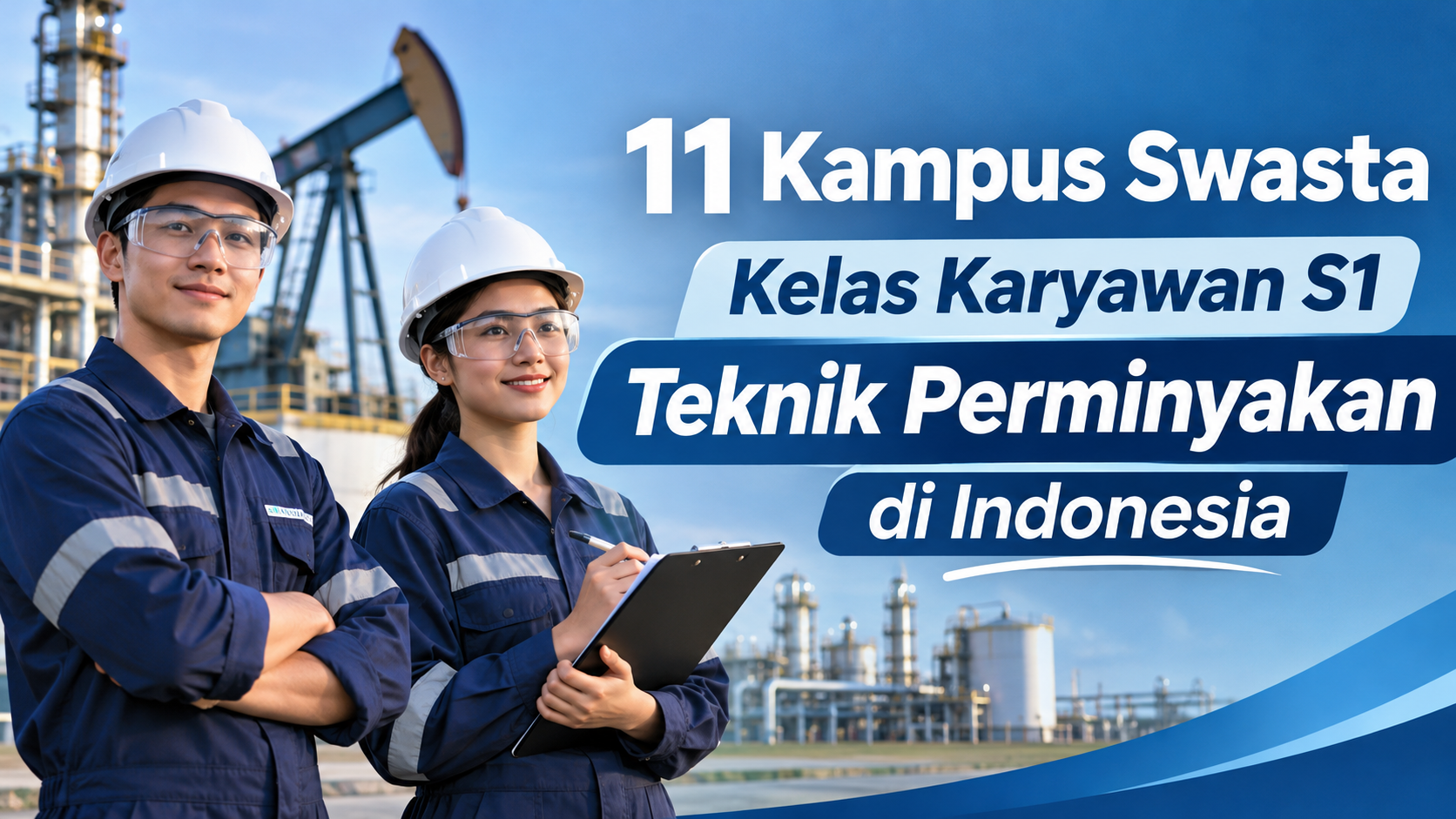 11 Kampus Swasta Kelas Karyawan S1 Teknik Perminyakan di Indonesia