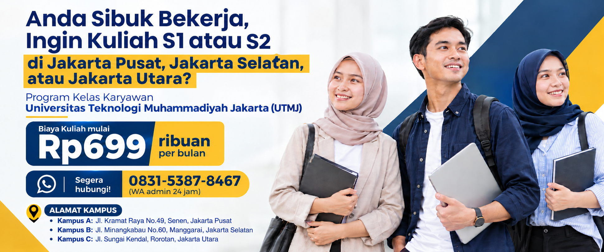 Kuliah S1 & S2 Biaya Terjangkau di Rorotan, Jakarta Utara